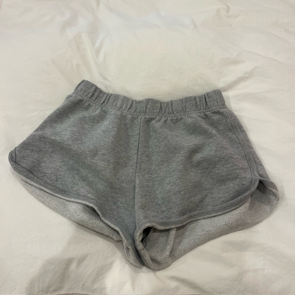 Grey BRANDY MELLVILE shorts. Worn once. No stains, or blemishes. OS